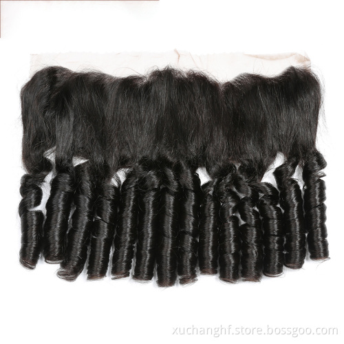 Wholesale Cheap Double Drawn Virgin Hair Extensions, Nubian Cheap Funmi Hair Curly Brazilian Bundles